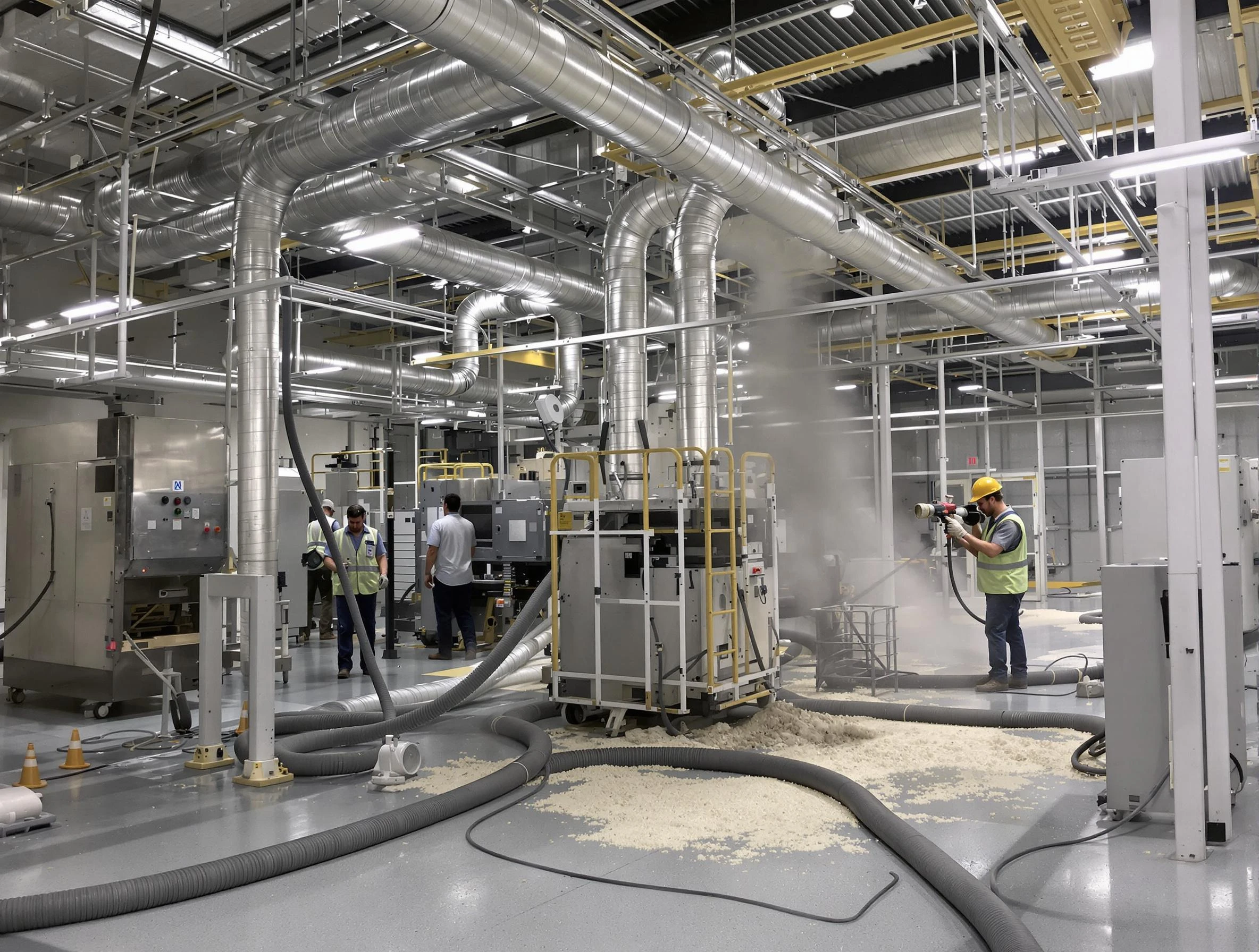 Heavy-duty industrial duct cleaning by Indio Air Duct Cleaning in Indio